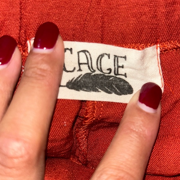 Cage Burnt Orange/Clay-ish Skort, Size Large - Picture 3 of 8